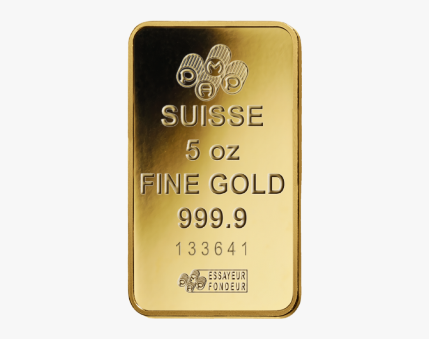 Pamp Suisse Gold Bar - Gold, HD Png Download, Free Download