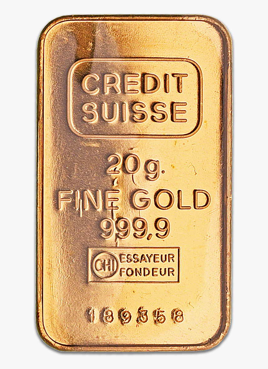 Credit Suisse Gold Bar - Leather, HD Png Download, Free Download