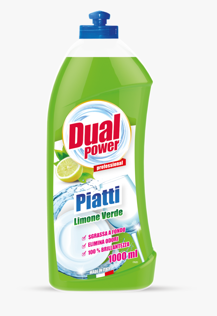 Jabon Para Fregar Piatty Limon Verde - Dual Power Piatti, HD Png Download, Free Download