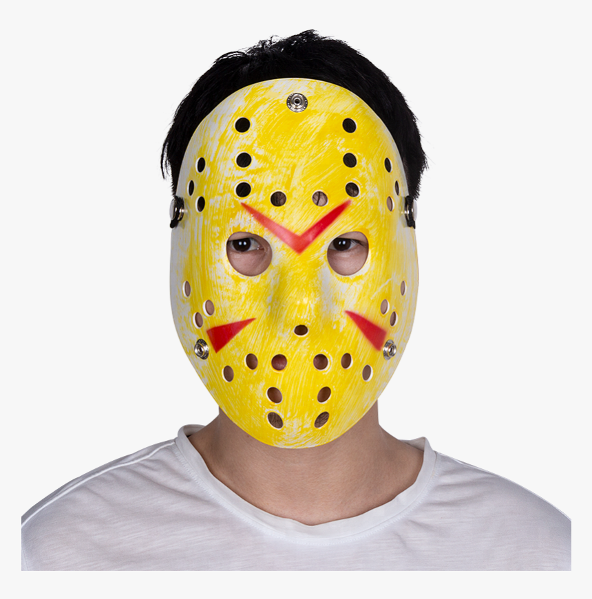 2018 Wholesale Plastic Halloween Scratched Jason Scary - Goaltender Mask, HD Png Download, Free Download