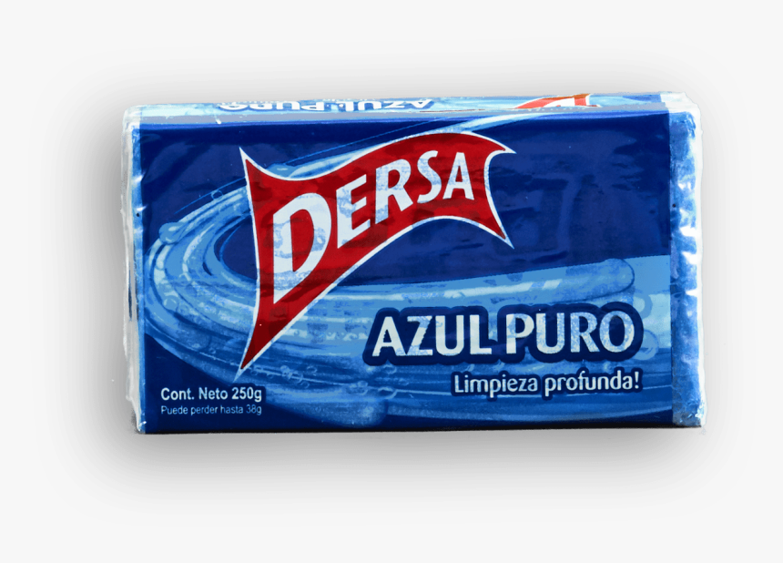 Jabón En Barra Dersa Azul Puro - Packaging And Labeling, HD Png Download, Free Download
