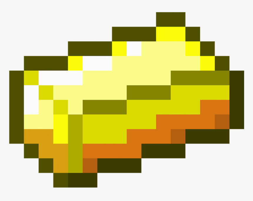 Minecraft gold ingot hd png download kindpng