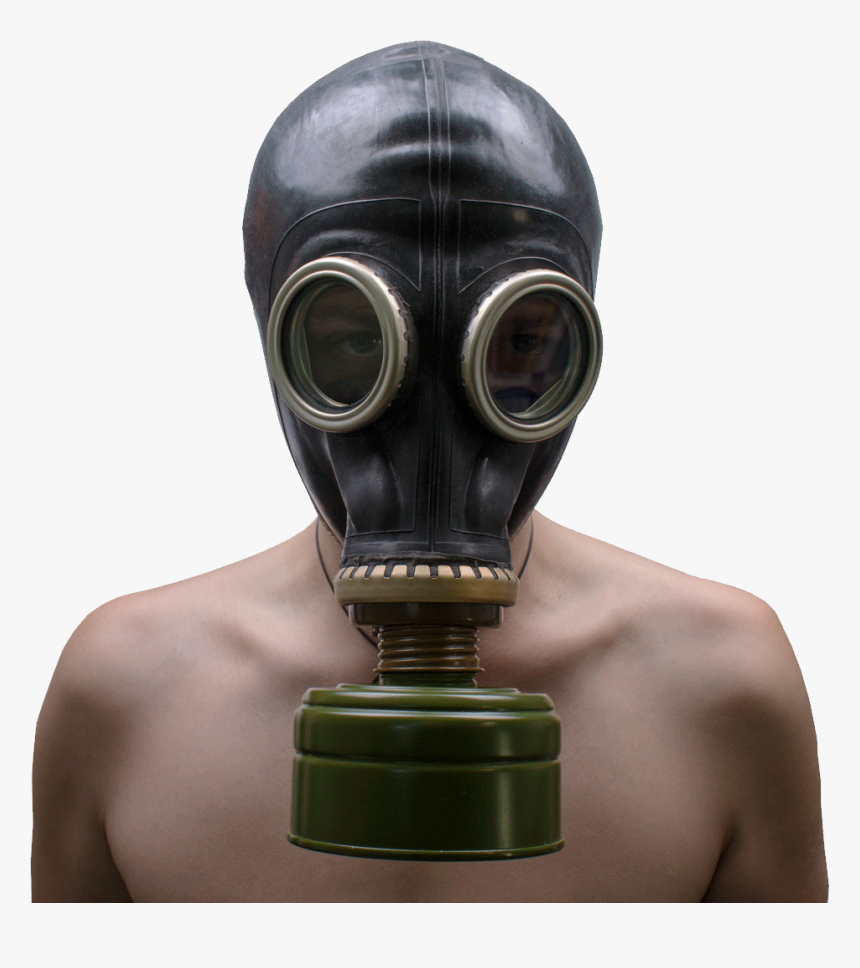 Transparent Oxygen Mask Png - Gp 5 Gas Mask Black, Png Download, Free Download