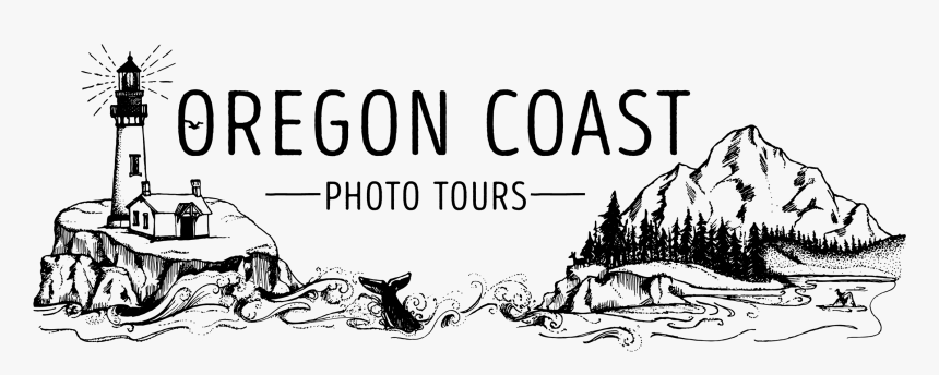 Oregon Coast Photo Tours Logo - Oregon Coastline Art, HD Png Download, Free Download