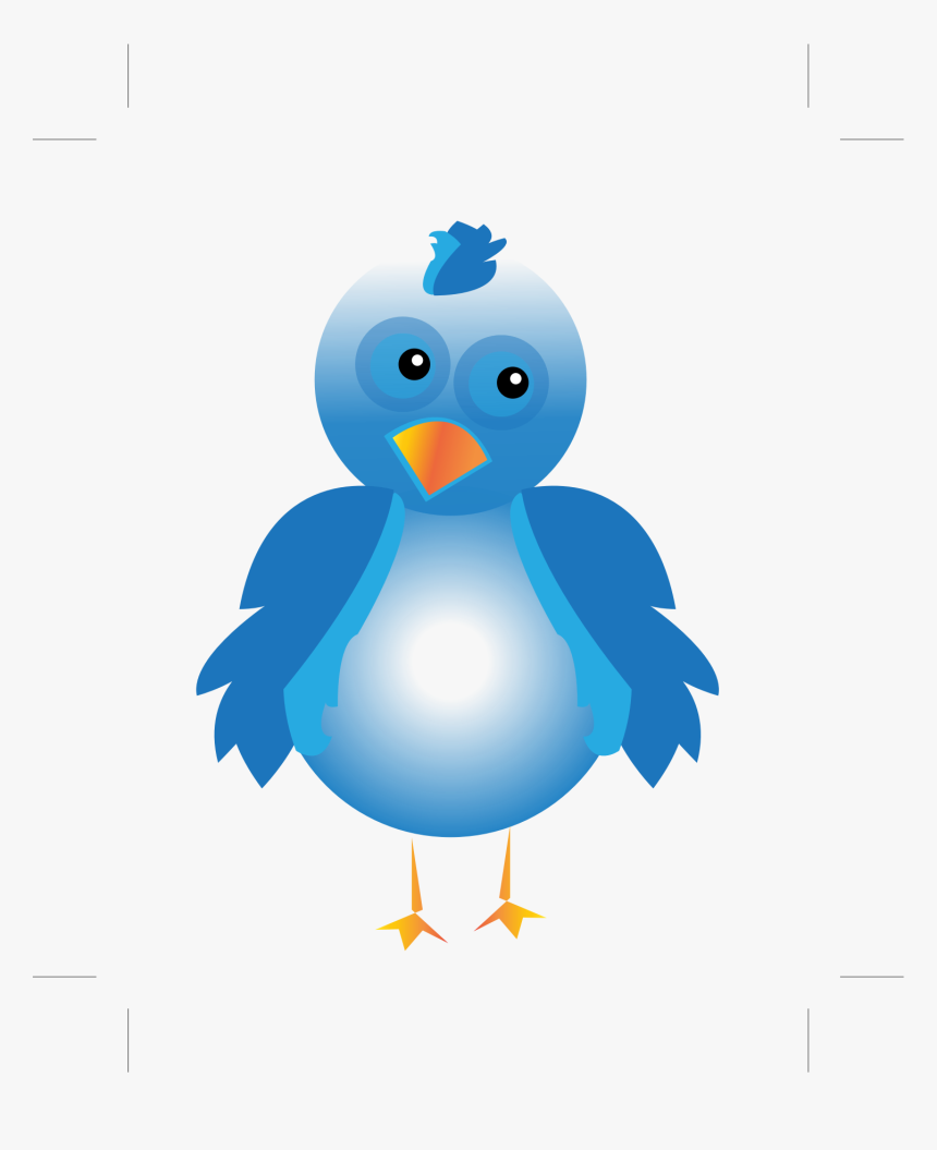 Blue Bird Style Icons - Animation B Ird For Drawing, HD Png Download, Free Download