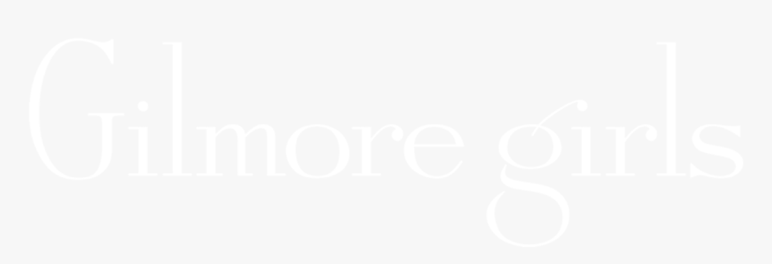 Gilmore Girls - Johns Hopkins White Logo, HD Png Download, Free Download