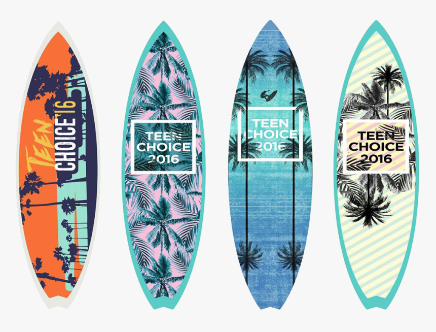 Surfboard Transparent Image - Teen Choice Awards Surfboard, HD Png Download, Free Download