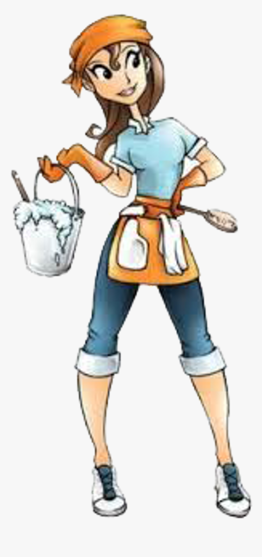 Cleaner Maid Service Housekeeping Cleaning Housekeeper - Maid Cleaning Service Logo, HD Png Download, Free Download