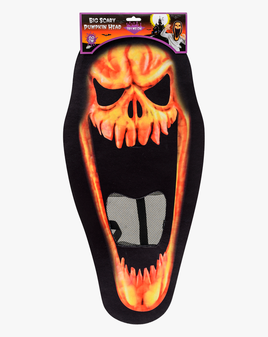 Big Scary Pumpkin Head Mask, , Large, HD Png Download, Free Download