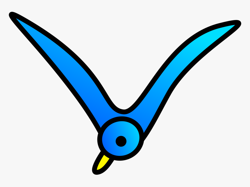 Bird Nest Drawing Parrot Swallow - Easy Simple Bird Drawing, HD Png Download, Free Download