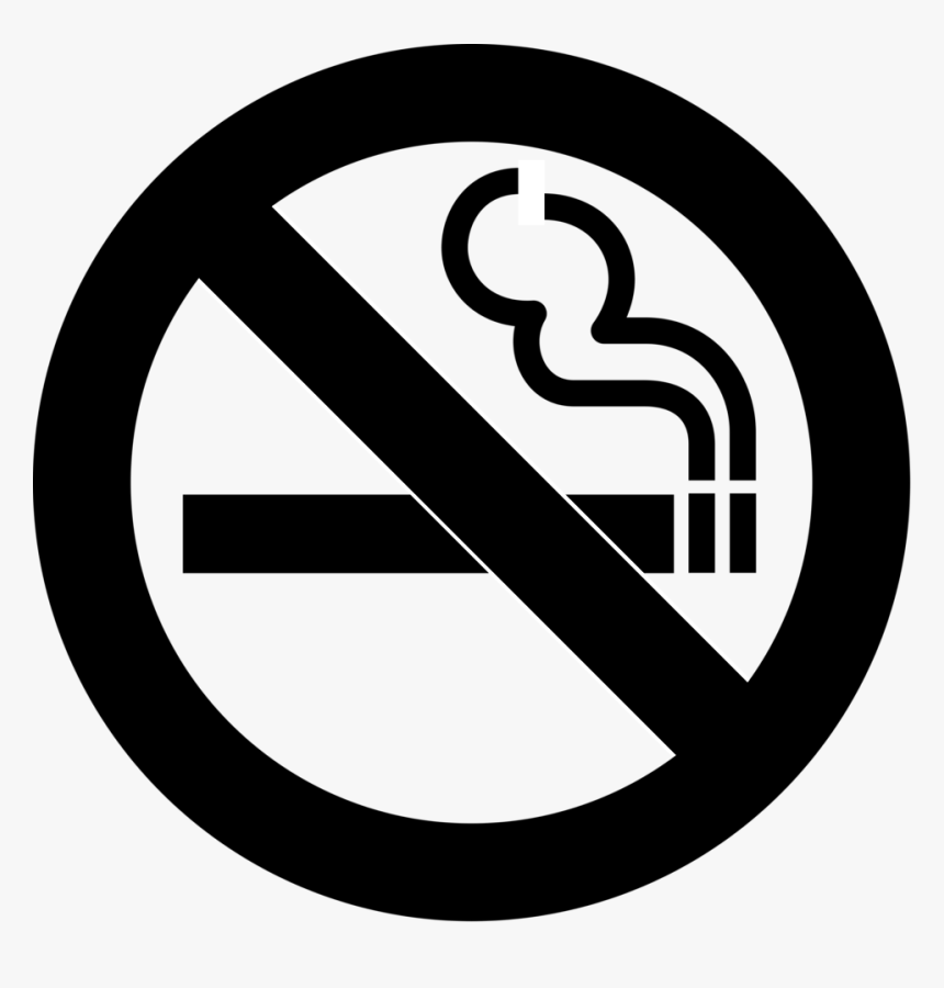 No Smoking - Quit Smoking Black And White, HD Png Download, Free Download