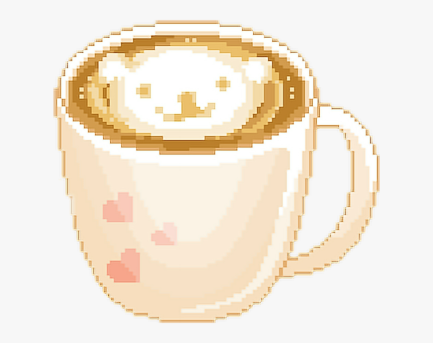 Transparent Cute Coffee Cup Clipart - Coffee Pixel Gif Png, Png Download, Free Download