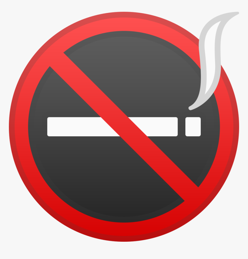 No Smoking Icon - Traffic Sign, HD Png Download, Free Download