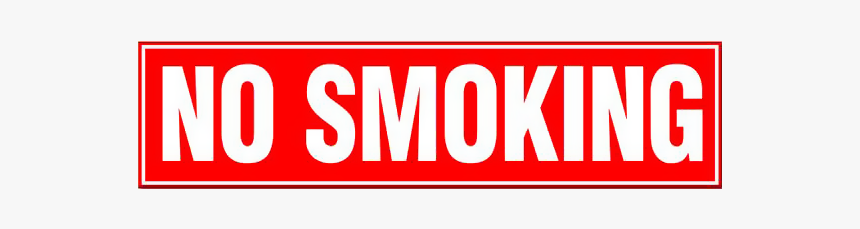 No Smoking Png - No Smoking Red Sign, Transparent Png, Free Download