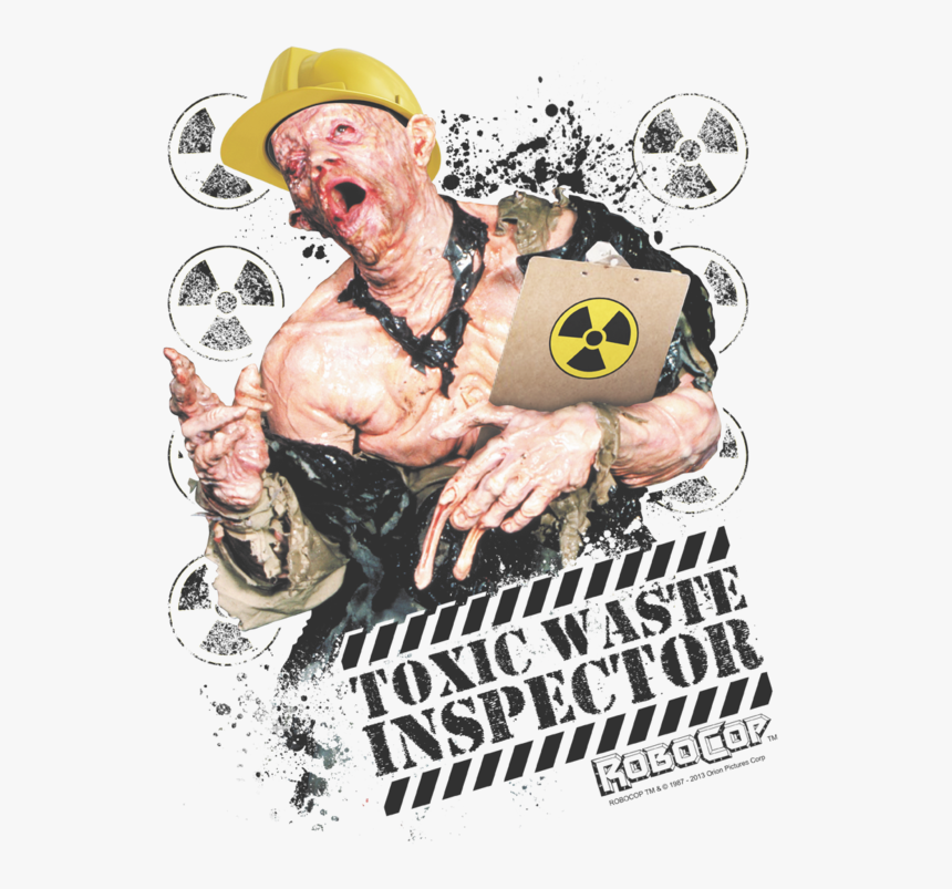 Toxic Waste Robocop - Robocop Toxic Man Tshirt, HD Png Download, Free Download