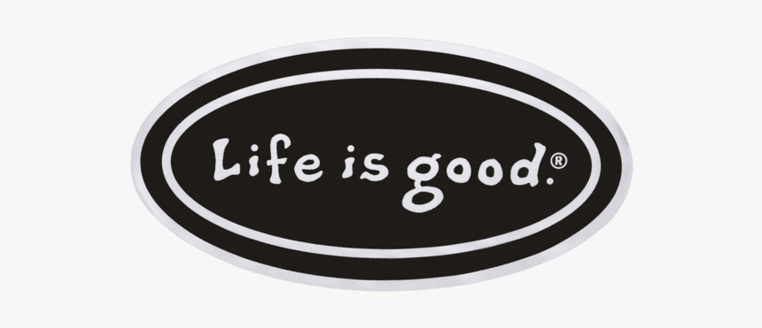 See-thru Car Decal - Life Is Good, HD Png Download, Free Download