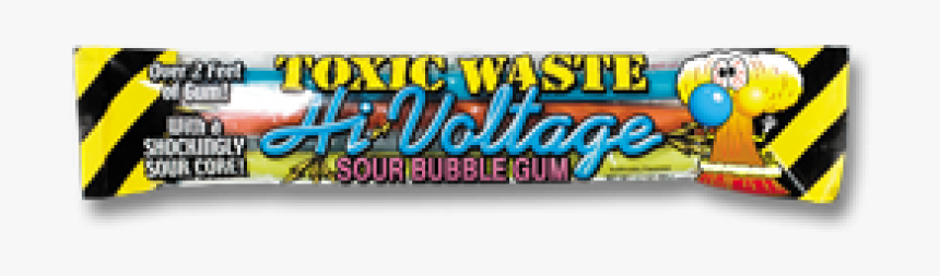 Toxic Waste Chewing Gum, HD Png Download, Free Download