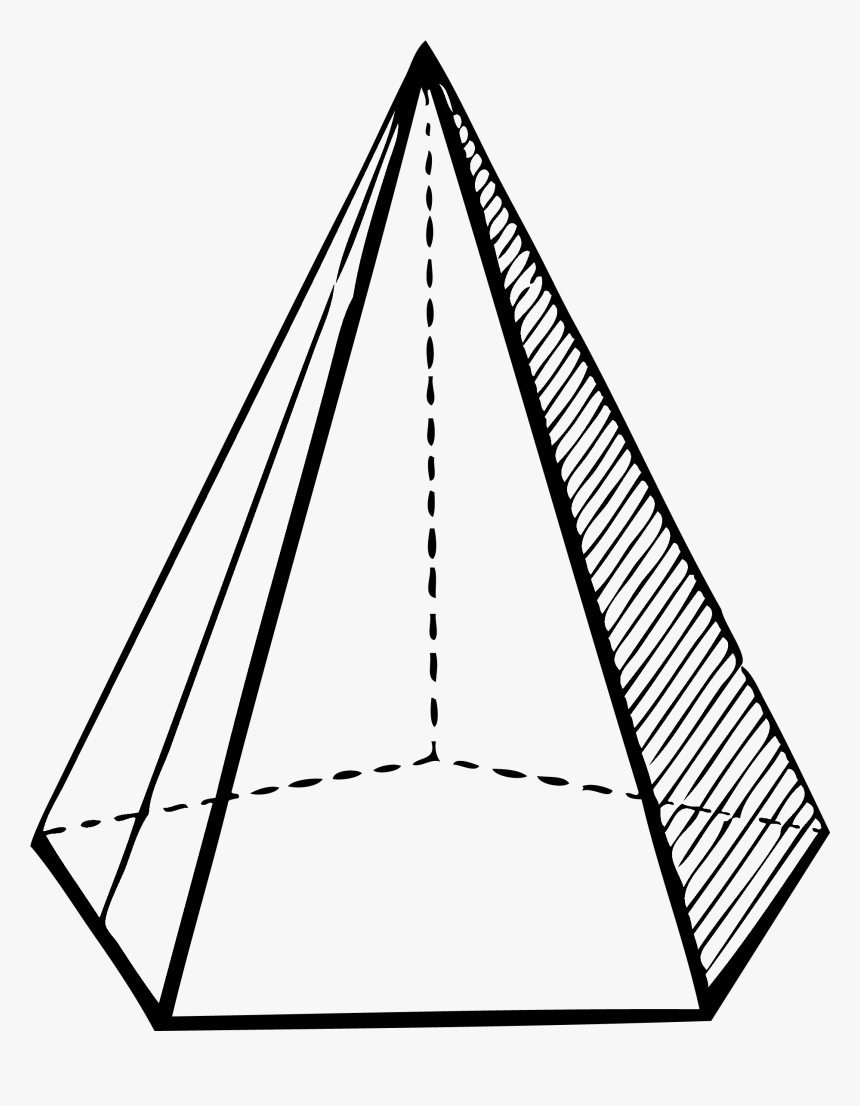 Transparent Pyramid Clipart - Piramide Pentagonal, HD Png Download, Free Download