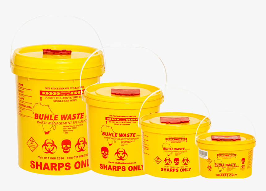 Containers - Medical Waste Containers South Africa, HD Png Download, Free Download