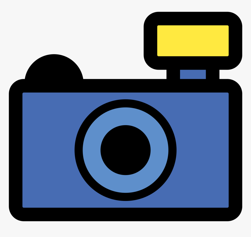 Camera Blue Clipart Clip Art Library Transparent Png - Camera Icon Png Color, Png Download, Free Download