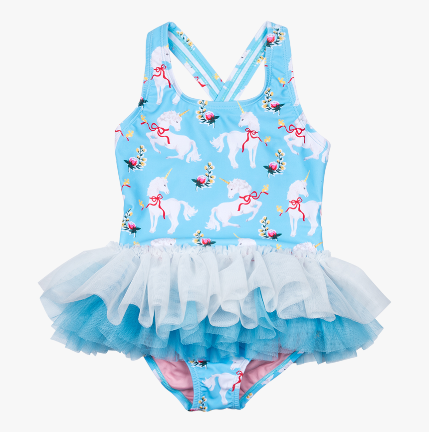 Rock Your Baby Unicorn Swimsuit - Unicorn Swimsuit Toddler, HD Png ...