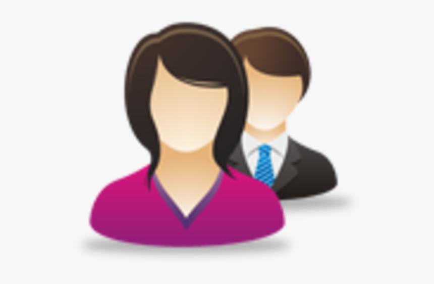 Business Woman And Man Icon, HD Png Download, Free Download