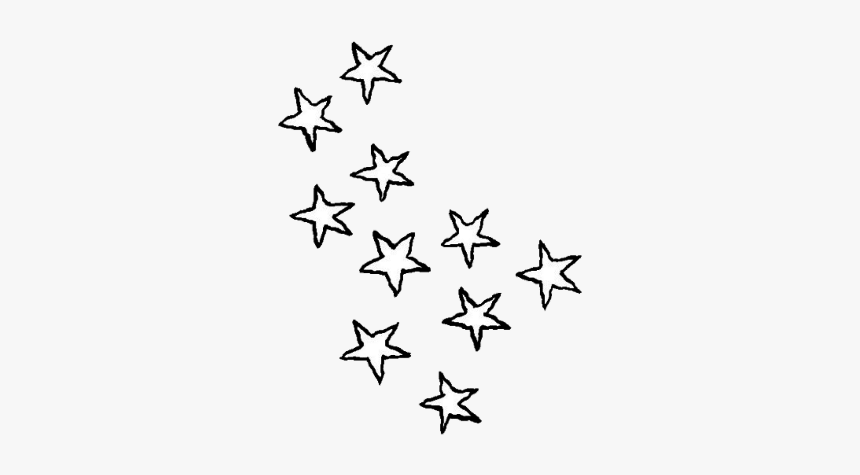 #star #cute #png #overlay - Black And White Stars Png, Transparent Png, Free Download