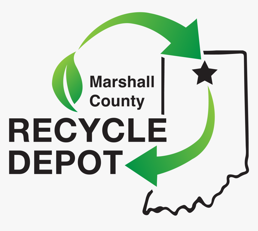 Marshall County Solid Waste Management District - Please Recycle Here Sign, HD Png Download, Free Download