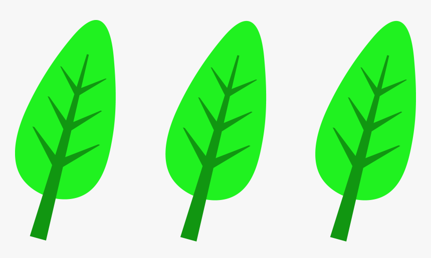 Three Green Leaves Logo - Fall Leaves Clip Art, HD Png Download, Free Download