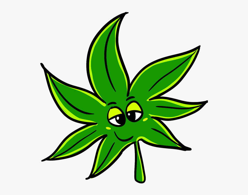 Transparent Real Weed Leaf Png - Weed Leaf Cartoon Png, Png Download, Free Download