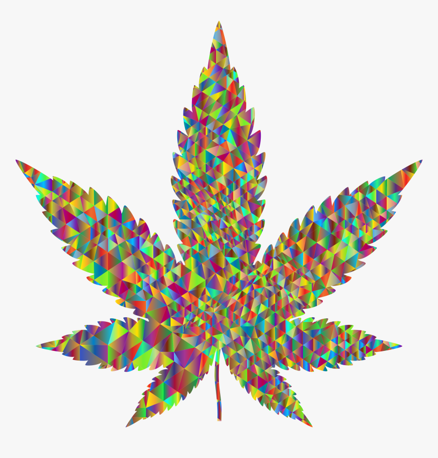 Transparent Weed Clipart - Marijuana Leaf Transparent Background, HD Png Download, Free Download