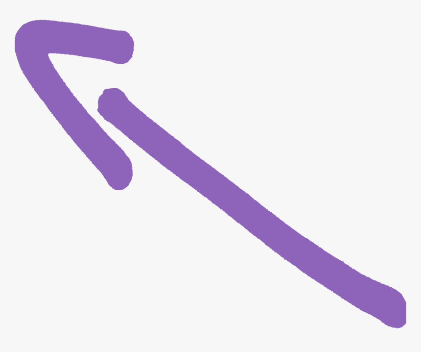 Hand Drawn Arrow - Grey Arrow Png, Transparent Png, Free Download