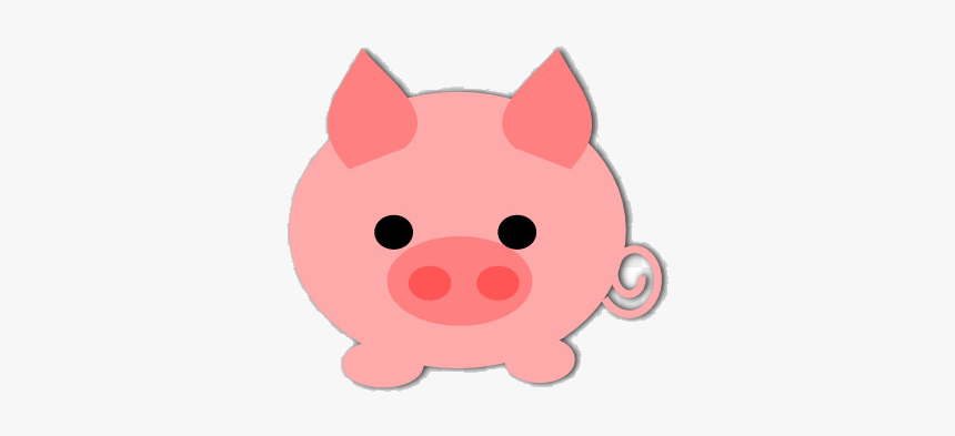 Pig Domestic When Pigs Fly Clip Art Cute Cliparts Free - Cute Pig Clip Art, HD Png Download, Free Download
