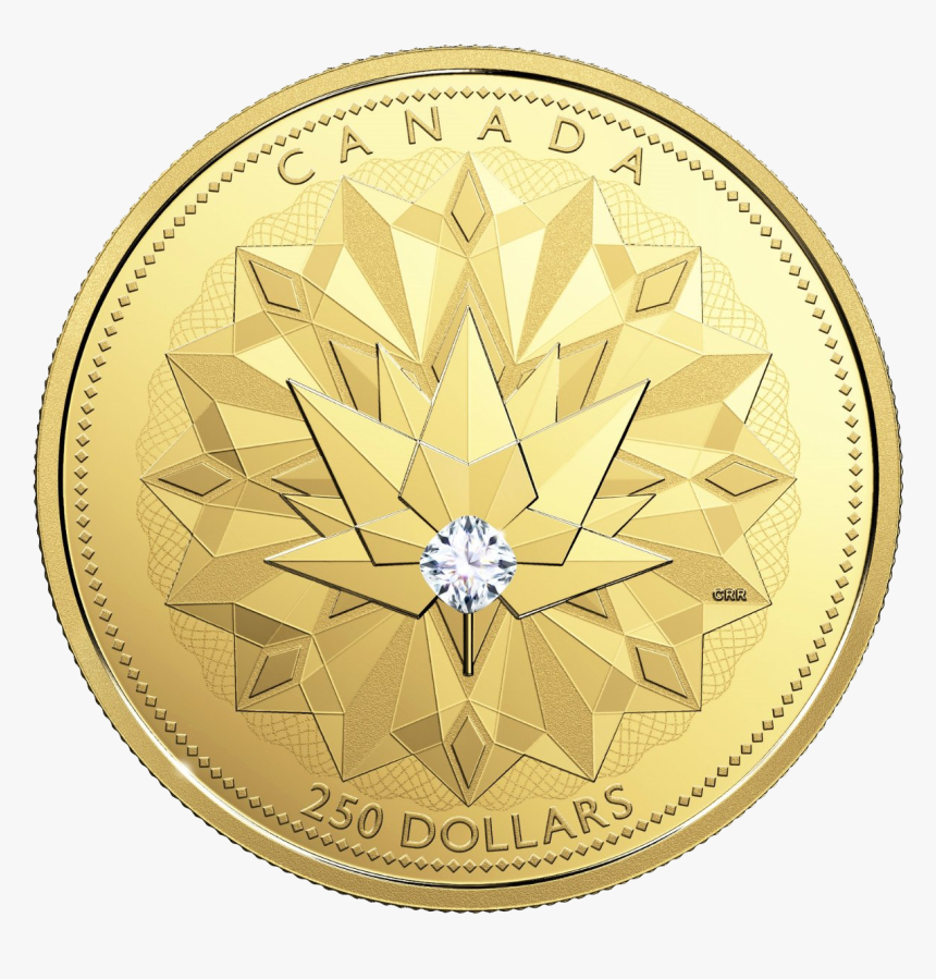 Gold Coin Png File - Canadian Mint Gold Coin, Transparent Png, Free Download