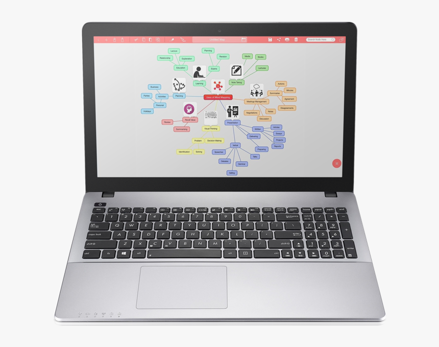 Web Based Mind Mapping Software - Asus R510l, HD Png Download, Free Download