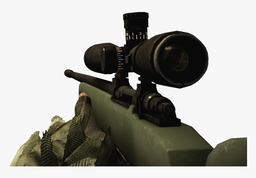 Sniper Rifle Cod Png - Battlefield 3 Sniper Shotguns, Transparent Png, Free Download