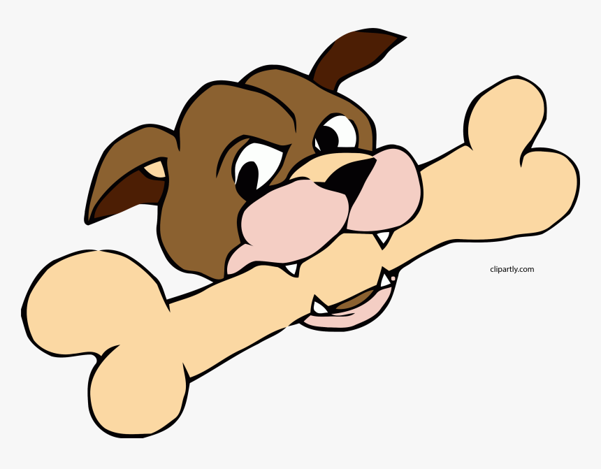 Dog Mouth Png - Dog On A Bone, Transparent Png, Free Download