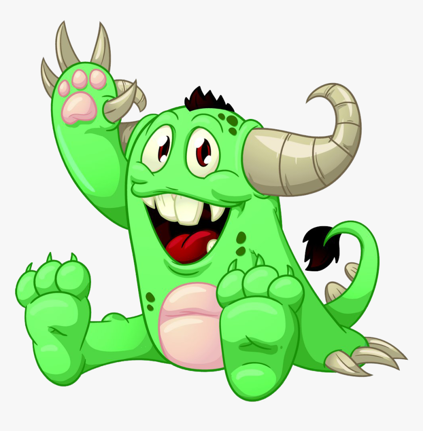 Cartoon Monster Animation Clip Art - Scary Cartoon Monsters Png, Transparent Png, Free Download