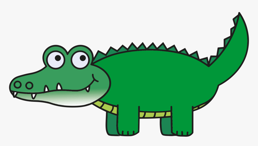 Clip Art Cute Alligator - Clipart Alligator, HD Png Download, Free Download