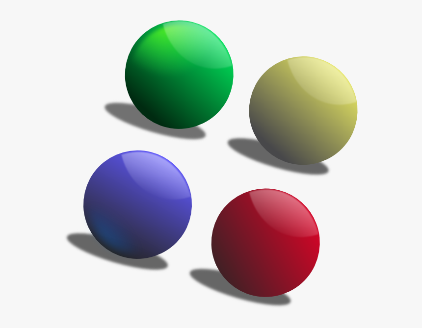 Transparent Lottery Balls Png - 4 Balls Clipart, Png Download, Free Download