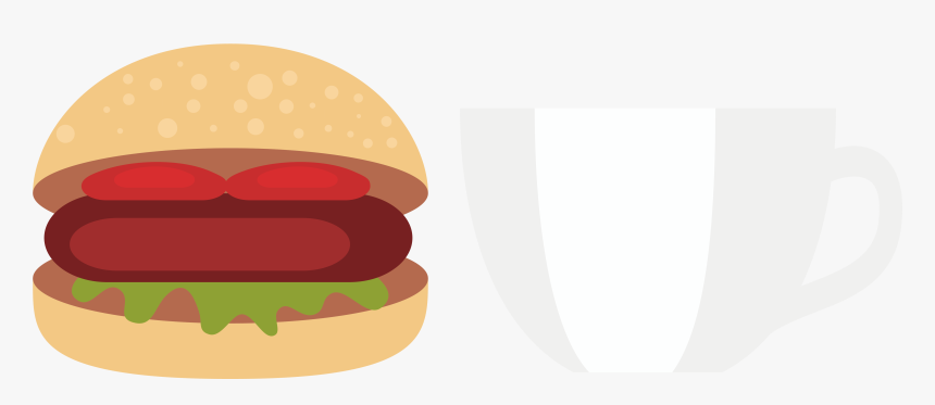 Cheeseburger Fast Food Cartoon Illustration - Cheeseburger, HD Png Download, Free Download