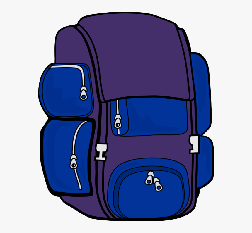 School Backpack Clipart Free Images 2 - Backpack Clip Art, HD Png Download, Free Download