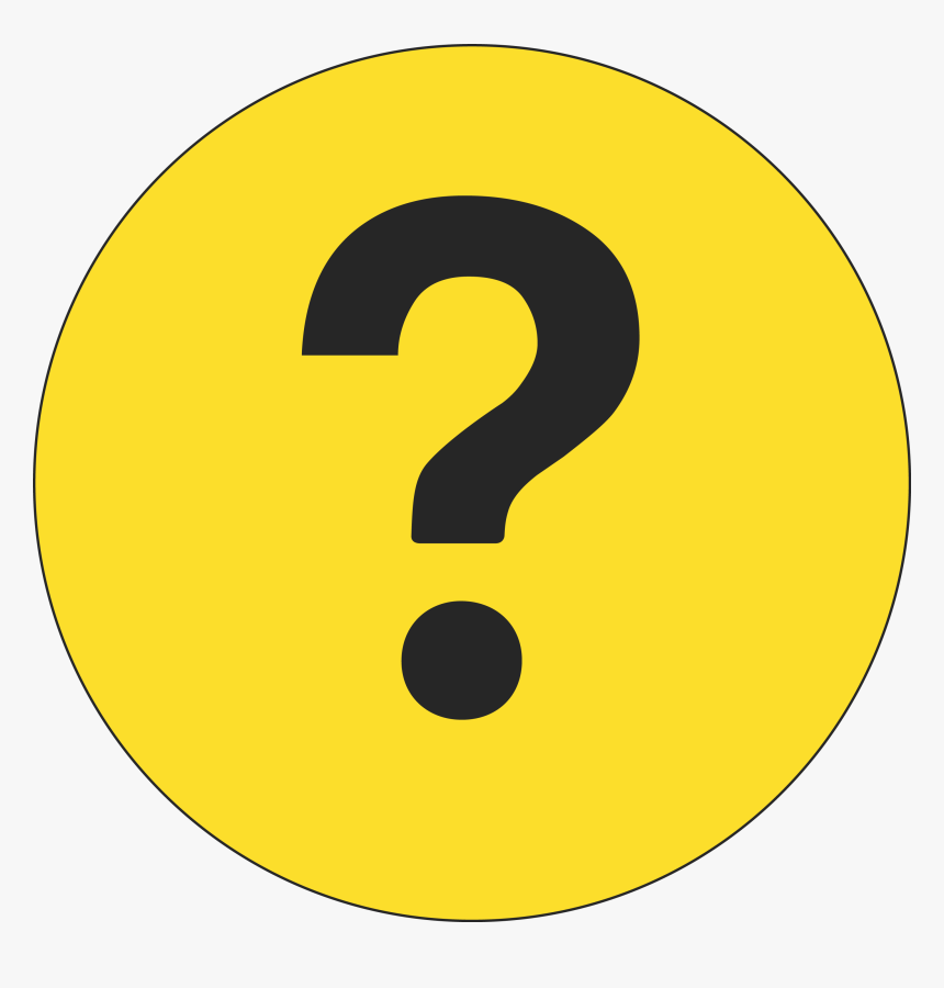 Question Mark Png - Circle, Transparent Png, Free Download