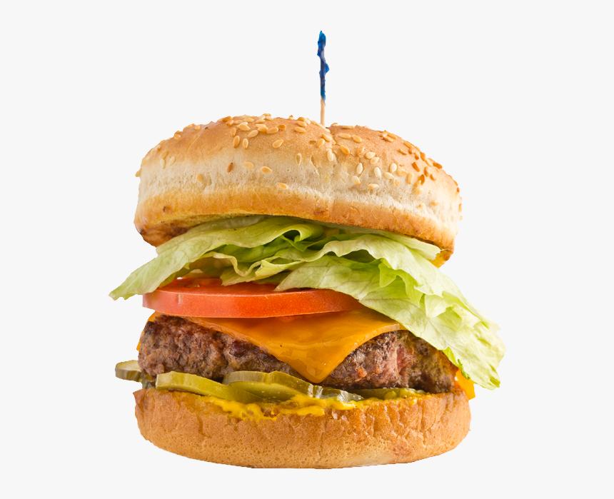 Open Cheeseburger Png - Burger On A Stick Png, Transparent Png, Free Download