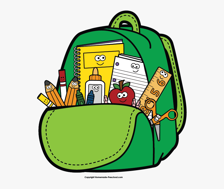 School Student Blog Clip Art - Pack Backpack Clipart, HD Png Download, Free Download