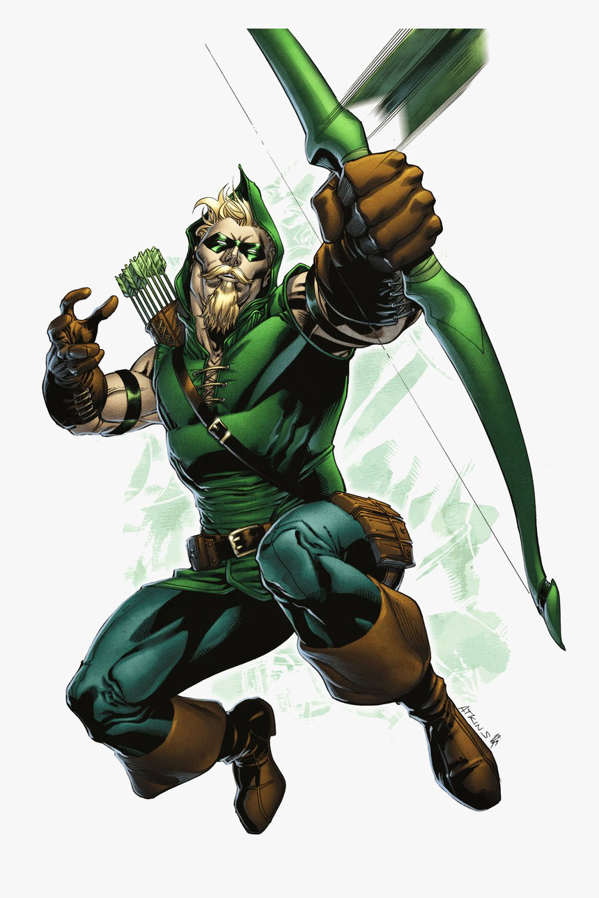 Green Arrow Png Transparent Image - Green Arrow Comic Png, Png Download, Free Download