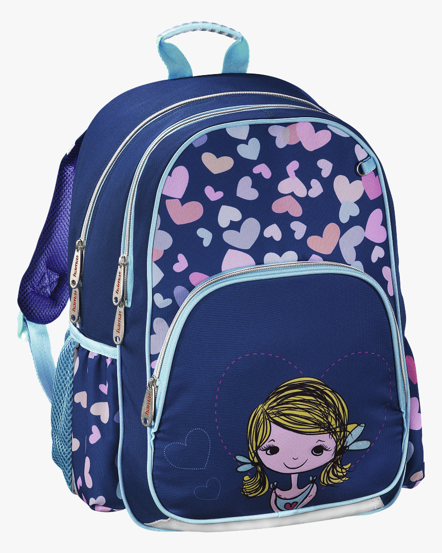 Girl Backpacks For School - Skolsky Batoh Hama Dievcatko, HD Png ...