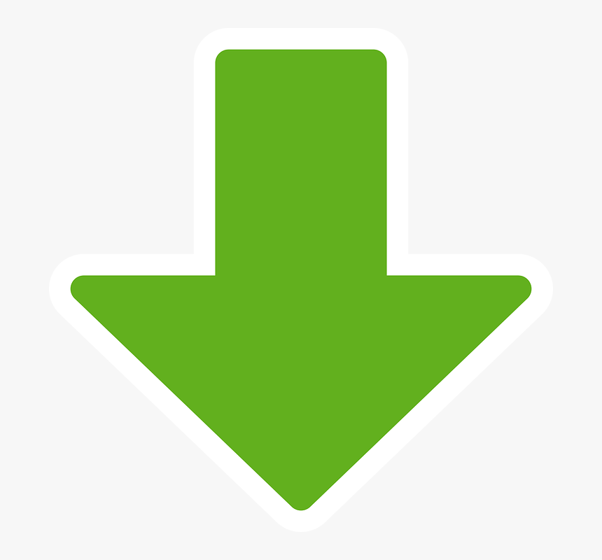 Download, Arrow, Down, Icon, Green - Green Arrow Icon Down, HD Png Download, Free Download