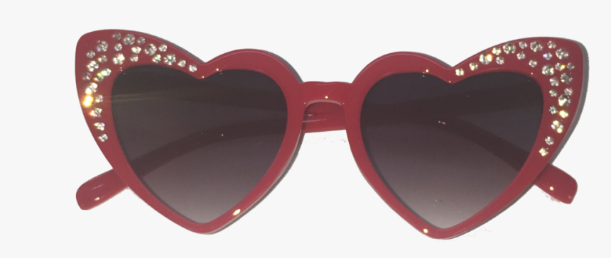 Red Heart Sunglasses - Heart, HD Png Download, Free Download