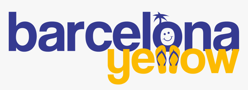 Barcelonayellow Logo - Barcelona Words Png, Transparent Png, Free Download